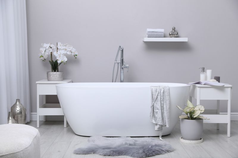 Freestanding Tub Installation in South Portland, ME