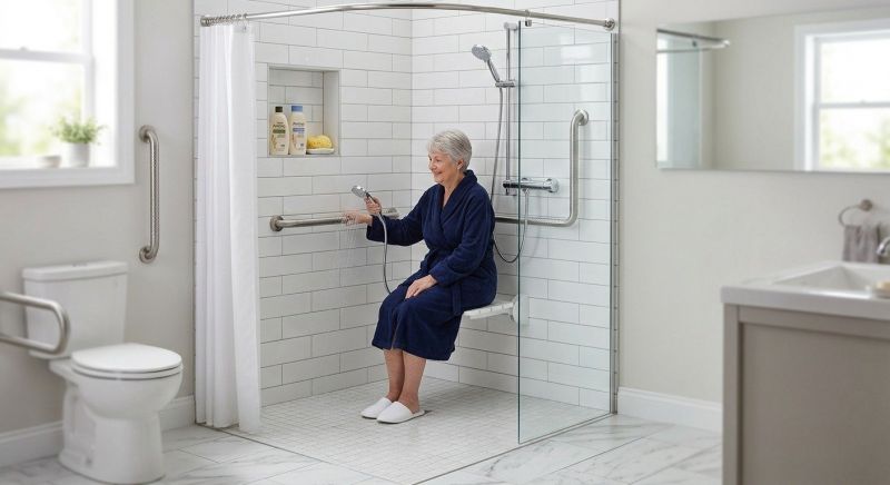 Accessible Shower Construction in Lancaster, PA