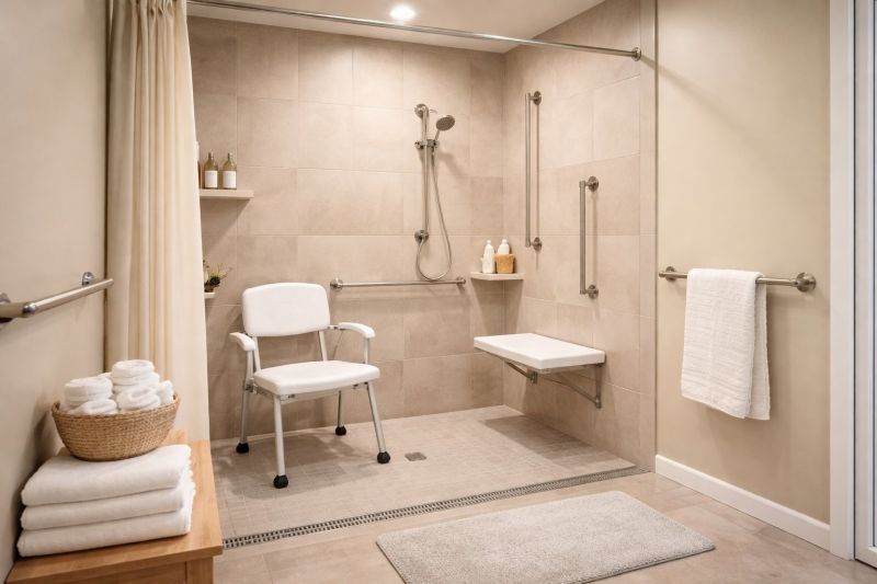Elderly Shower Installation in Portland, ME