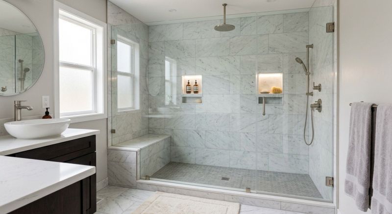 Granite Shower Installation in Nashua, NH