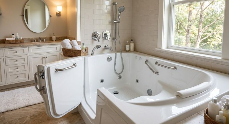 Handicap Bathtub Installation in Hunterdon County, NJ