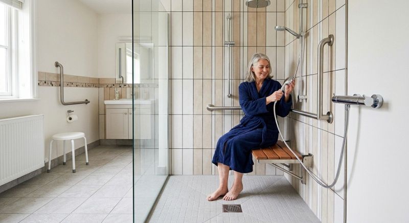 Handicap Shower Installation in Nashua, NH